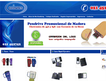 Tablet Screenshot of brindes.com.py